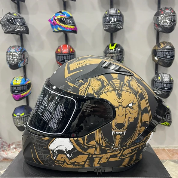 MTS M-801 SNAKE Full Face Kask ANUBIS ürün görseli 1