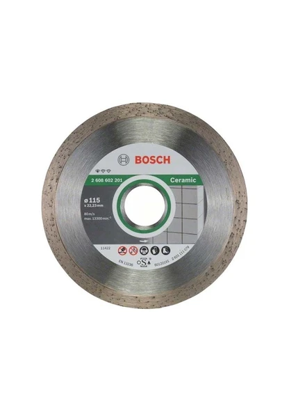 Bosch Ceramic Taş Kesme Diski Elmas 115 MM ürün görseli 1