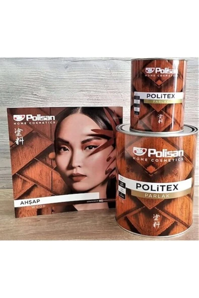Polisan Politex Teak Parlak Vernik Su Geçirmez Uv Dirençli Yüksek Dayanım 2,5 LT ürün görseli 1