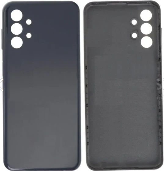 Samsung A13 SM-A135F Uyumlu Arka Pil Kapağı Siyah ürün görseli 1