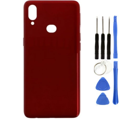 Samsung A10S SM-A107 Uyumlu Arka Pil Kapağı Kırmızı + Tamir Seti ürün görseli 1