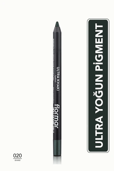 FLORMAR HAKİ EYELİNER - ULTRA EYELİNER 020 HAKİ ürün görseli 1