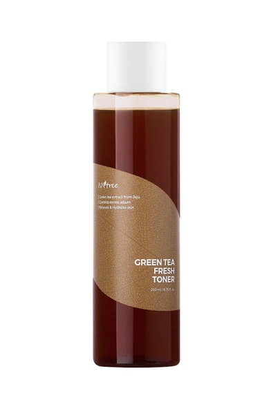 ISNTREE GREEN TEA FRESH TONER 200 ML (GERÇEK YEŞİL ÇAYLI SEBUN BAKIM TONİĞİ (YAĞLI VE KARMA CİLT)) ürün görseli 1