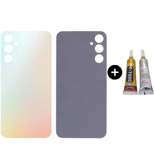 Samsung A24 SM-A245F Uyumlu Arka Pil Kapağı Beyaz + B7000 ürün görseli 1