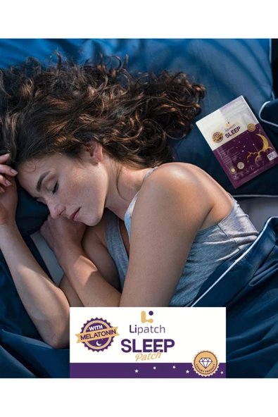LIPATCH SLEEP PATCH WİTH MELATONİN 30 ADET ürün görseli 1
