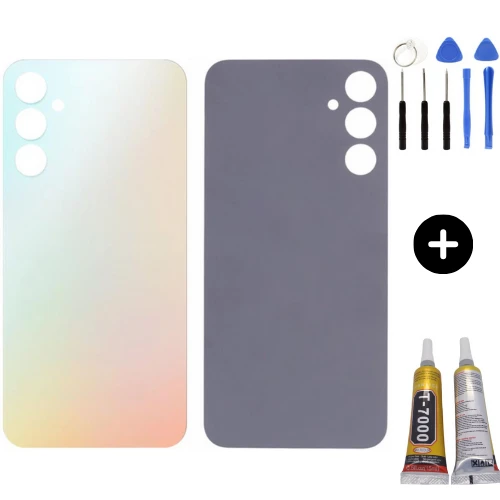 Samsung A24 SM-A245F Uyumlu Arka Pil Kapağı Beyaz + Montaj Seti ürün görseli 1
