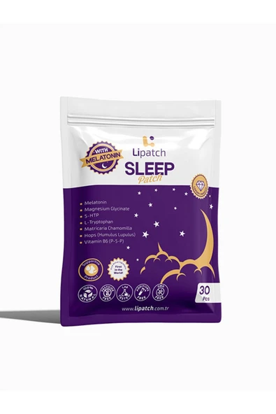 LIPATCH SLEEP PATCH WİTH MELATONİN 30 ADET - Resim 4