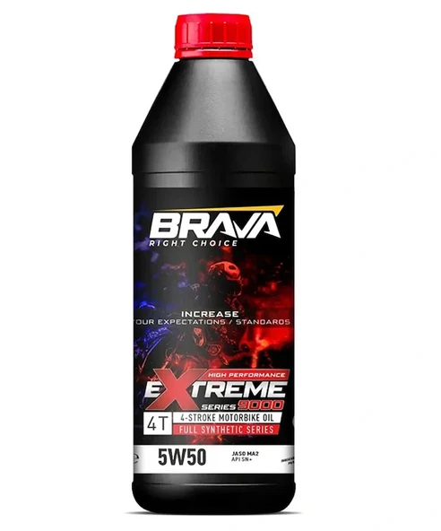 BRAVA EXTREME 9000 4T 5W50 MOTOR YAĞI ürün görseli 1