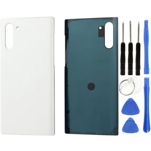 Samsung Galaxy Note 10 SM-N970 Uyumlu Arka Pil Kapağı Beyaz + Tamir Seti ürün görseli 1
