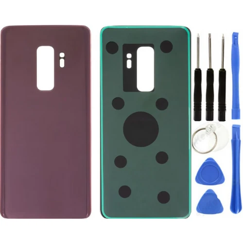 Samsung S9 Plus SM-G965 Uyumlu Arka Pil Kapağı Mor + Tamir Seti ürün görseli 1