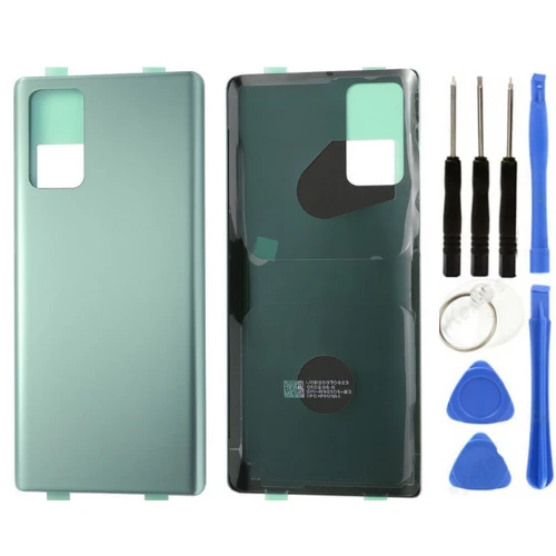 Samsung Galaxy Note 20 SM-N980 Uyumlu Arka Pil Kapağı Yeşil + Tamir Seti ürün görseli 1