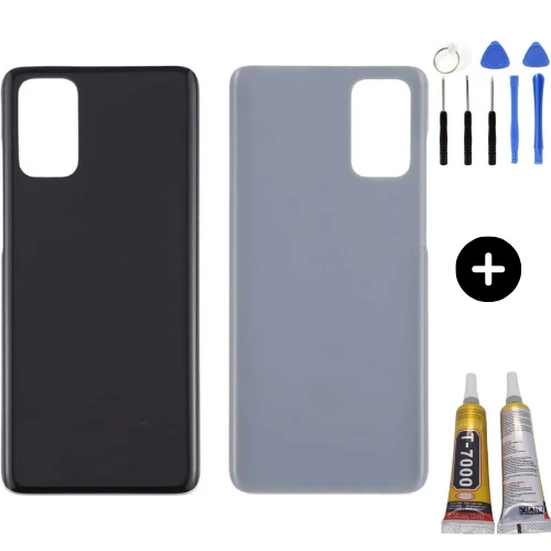 Samsung S20 Plus SM-G985 Uyumlu Arka Pil Kapağı Siyah + Montaj Seti ürün görseli 1