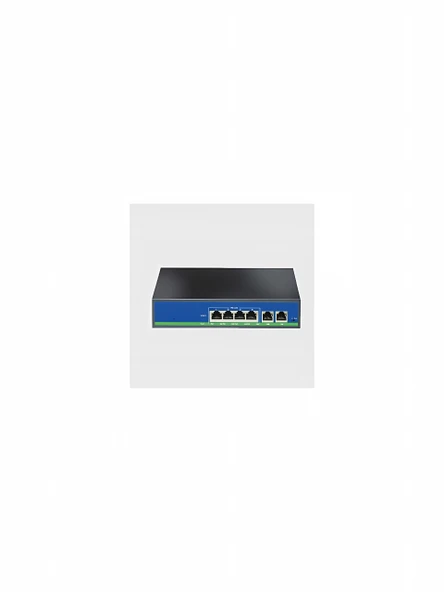NOVACOM NVC-HIF0420FBL-C 4 PORT POE 2 PORT UPLİNK ürün görseli 1