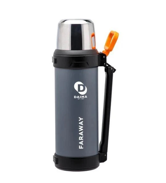 DAİMA FARAWAY TERMOS GRİ 2500 ML ürün görseli 1