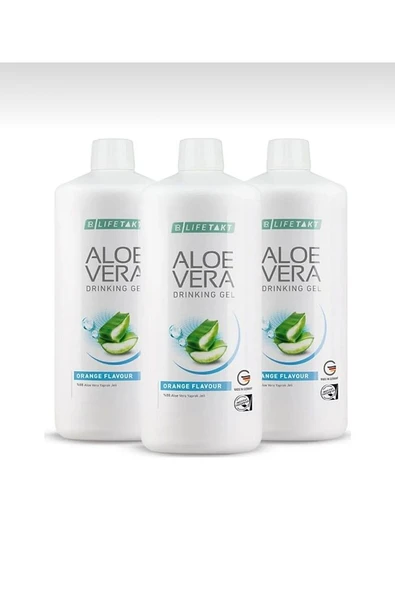Aloe Vera Portakal Aromalı 3’lü Jel içecek ürün görseli 1