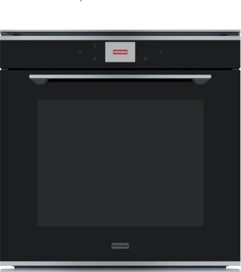 116.0613.708-Franke Mythos Fmy 99 P Xs Black+İnox Frame Fırın ürün görseli 1