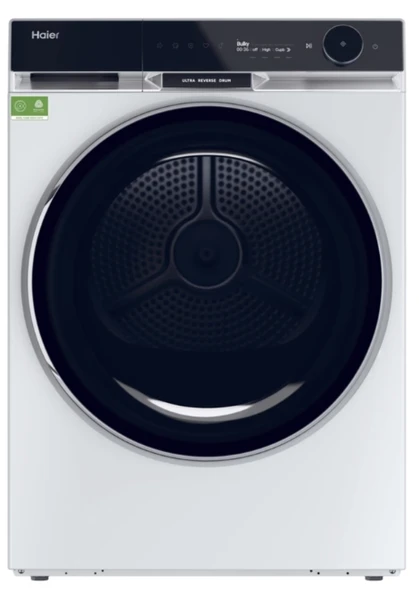31102816-Haier HD90-A3Q397U1-S 9 KG Beyaz Kurutma Makinası ürün görseli 1