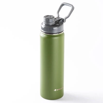 BANGDA YEŞİL ÇİFT KATMANLI PASLANMAZ ÇELİK TERMOS 660ML - Resim 2