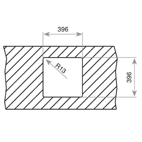 115000007-Teka Be Linea Rs15 40.40 Çelik Eviye - Resim 7