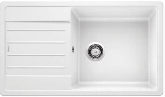 523328-Blanco Legra Xl 6 S Damlalıklı Granit Eviye Beyaz ürün görseli 1