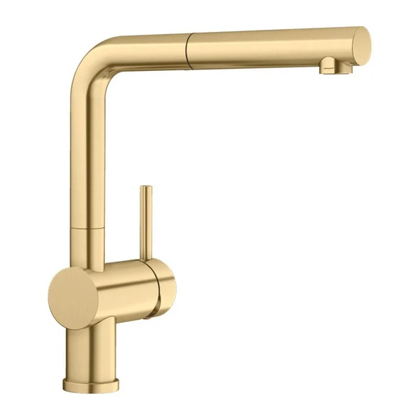 526684-Blanco Linus-S Satin Gold Armatür ürün görseli 1