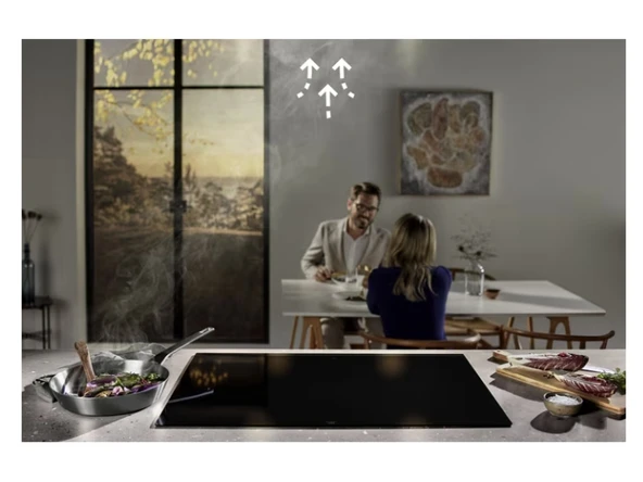 Electrolux-LFV619K Siyah Cam Davlumbaz - Resim 2