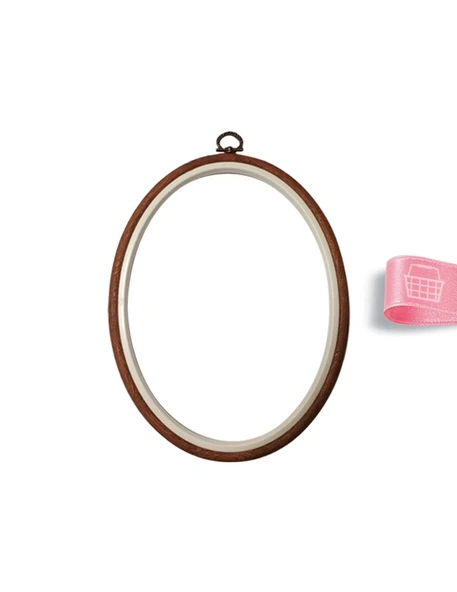 Nurge Kasnak Pano Çerçeve - Oval - 10 x 13,5 cm ürün görseli 1