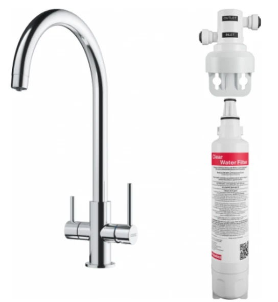160.0702.660 - Franke Lina Clear Water Krom Arıtmalı Armatür ürün görseli 1