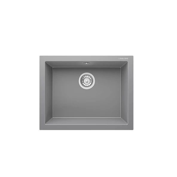 Morganit Gn-60 Granit Eviye (Stone Grey) ürün görseli 1