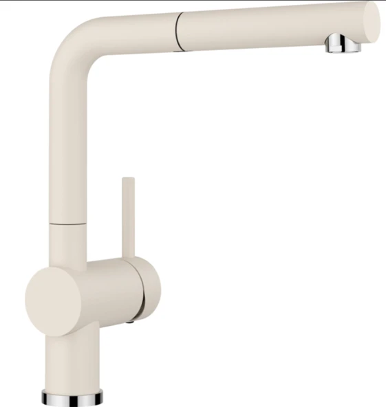 526959-Blanco Linus-S Silgranit Soft Beyaz Armatür ürün görseli 1