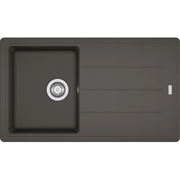 114.0729.040-Franke Basis BFG 611-86 Slate Grey Granit Evye ürün görseli 1