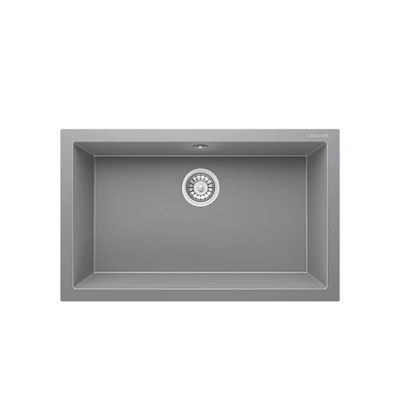 Morganit Gn-78 Granit Eviye (Stone Grey) ürün görseli 1