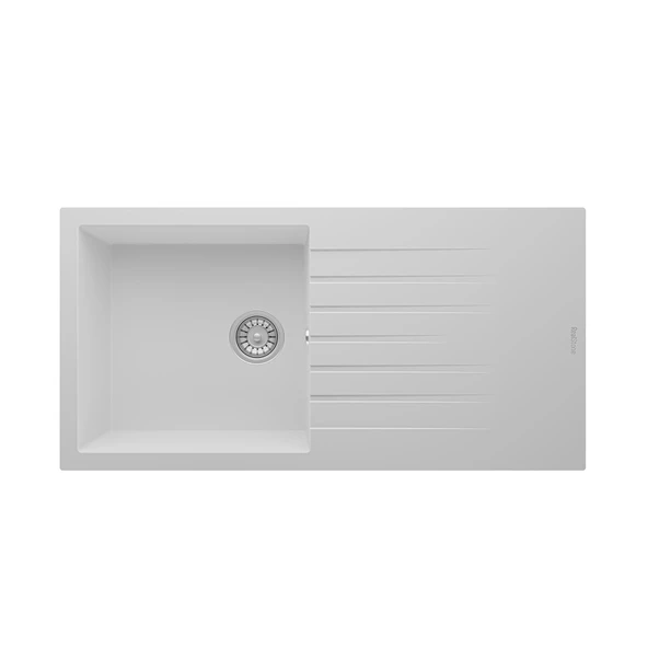 Opal Um-100 Xl Granit Eviye Super White ürün görseli 1