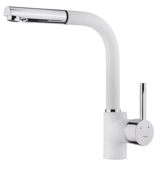 23938120W-Teka Ark 938 Beyaz Mutfak Armatürü ürün görseli 1