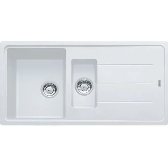 114.0655.950-Franke Basis Bfg 651 Bianco Granit Eviye ürün görseli 1