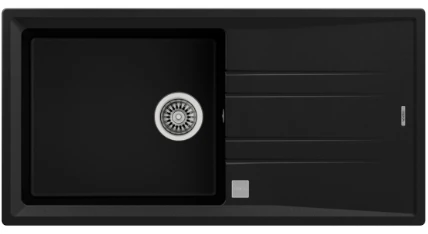 115330003-Teka Stone 60 L-Tg Metallic Black Granit Eviye ürün görseli 1