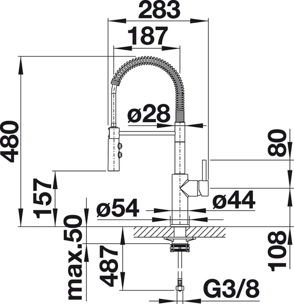 521476-Blanco Catris-S Krom Eviye Bataryası - Resim 4