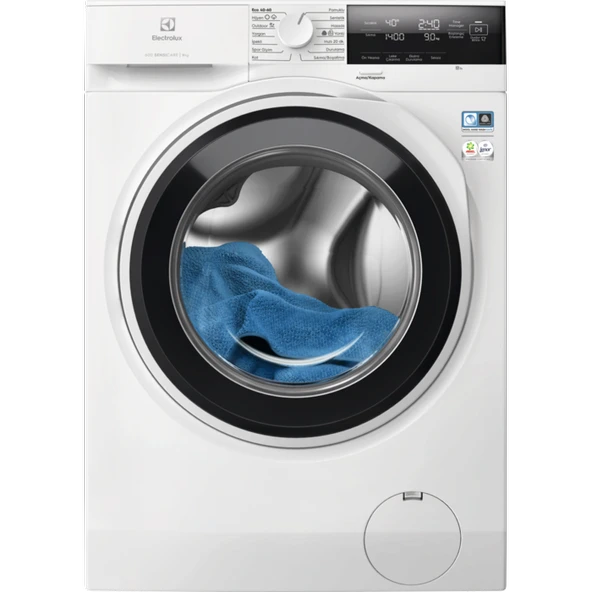 Electrolux-EW6F3494T 9kg 1400 Devir A Enerji Sınıfı Çamaşır Makinesi ürün görseli 1