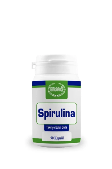 Ersağ Spirulina Ekstraktı Gıda Takviyesi 90 Kapsül ürün görseli 1