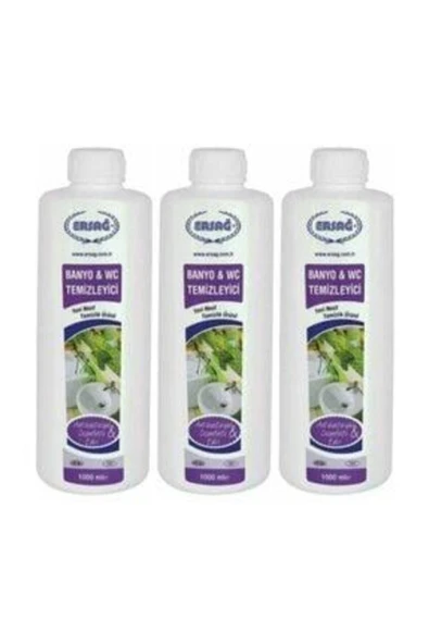 Ersağ Antibakteriyel Banyo Wc Temizleyici 3 Adetx1000 ml ürün görseli 1
