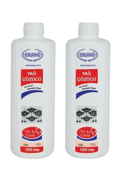 Ersağ Yağ Çözücü 1000 ml 2 Adet ürün görseli 1