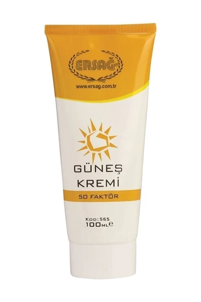 Ersağ 50 Faktör Güneş Kremi 100 ml 565-10 ürün görseli 1