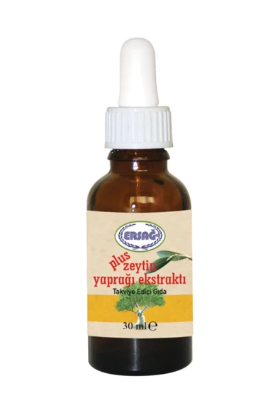 Ersağ Plus Zeytin Yaprağı Ekstraktı Gıda Takviyesi 30 ml ürün görseli 1