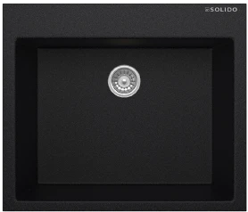 Rodonit Fn-60 Granit Eviye (Metallic Black) ürün görseli 1