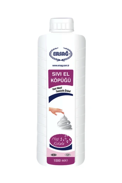 Ersağ Sıvı El Köpüğü 1000 Ml. Yeni Tarihli Ürün ürün görseli 1