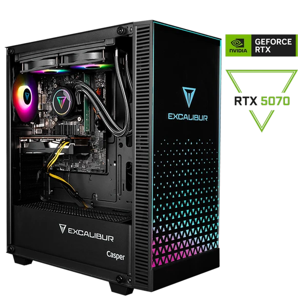 Casper Excalibur E65L.144F-DF70X-0RD Intel Core i5-14400F 32GB RAM 1TB SSD Nvidia GeForce RTX 5070 Freedos ürün görseli 1