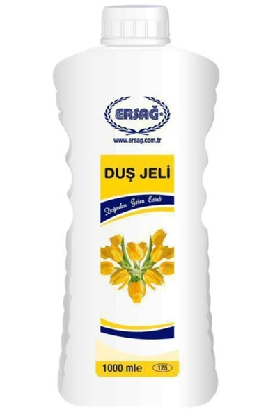 Ersağ Sarı Duş Jeli 1000ml / Doğadan Gelen Esinti ürün görseli 1