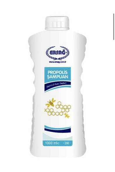 Ersağ Propolisli Şampuan (normal Ve Kuru Saçlar ) 1000 ml ürün görseli 1