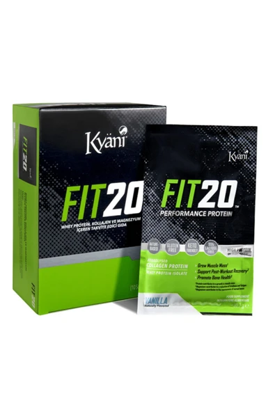 Kyani Fit20 Doğal Protein Tozu Magnezyum Kalsiyum Kollajen ürün görseli 1