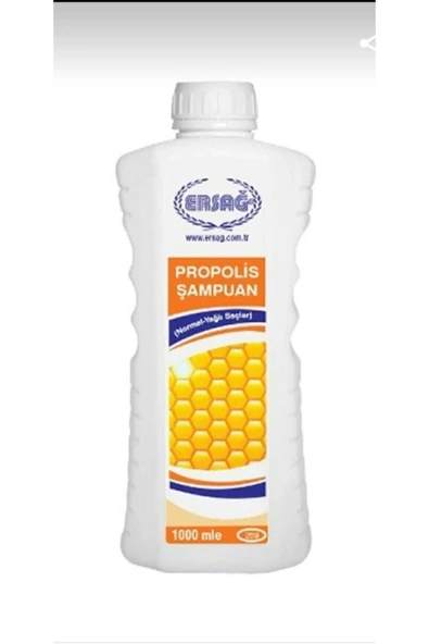 Ersağ Propolisli Şampuan (NORMAL-YAĞLI SAÇLAR) 1000 ml ürün görseli 1